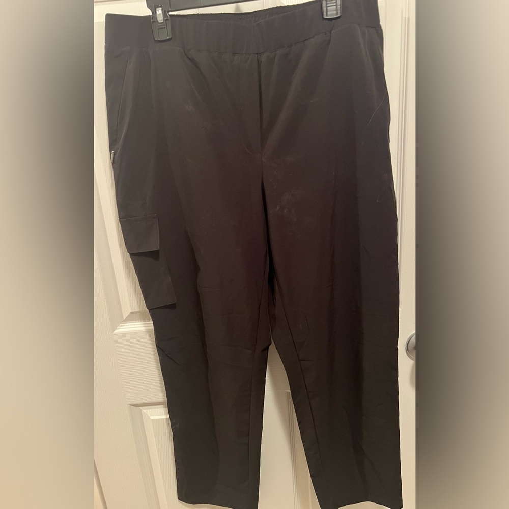Chico's Zenergy Black Utility  Travel Pants